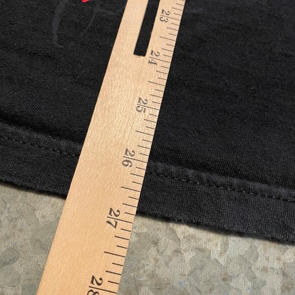 Vintage Skin Industries Cross Metallic Tee Shirt Mens Large Vintage 90s Y2K - Picture 8 of 8